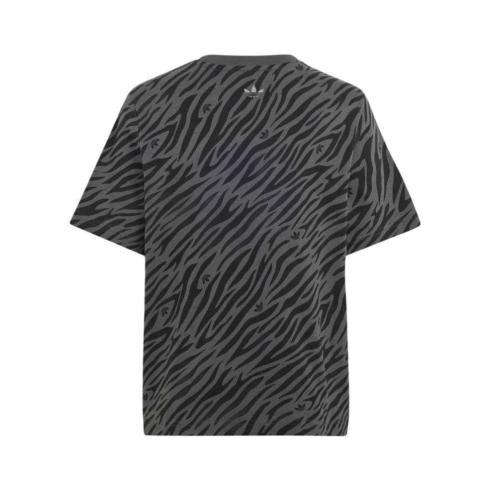 Футболка Adidas Originals Темный угольно-серый Kids T-рубашки - изображение 2