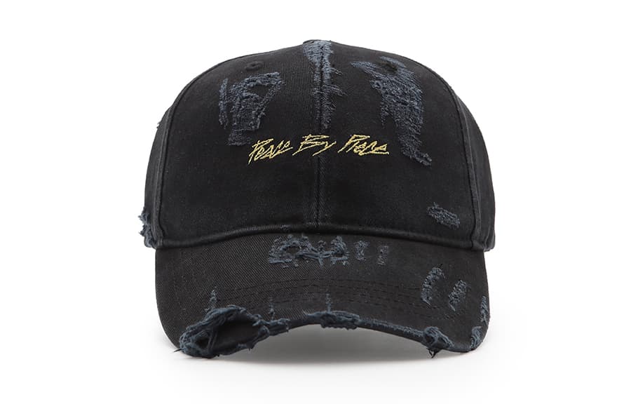 Кепка xVESSEL Peace By Piece Hat Black - изображение 1