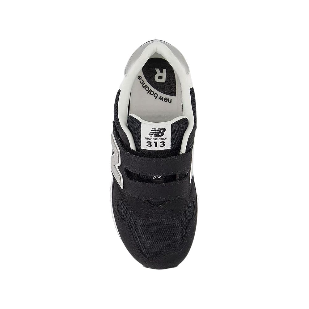 Кроссовки New Balance NB 313 V2 Синтетическая кожа Низкие беговые кроссовки Черный Белый Детские - изображение 4