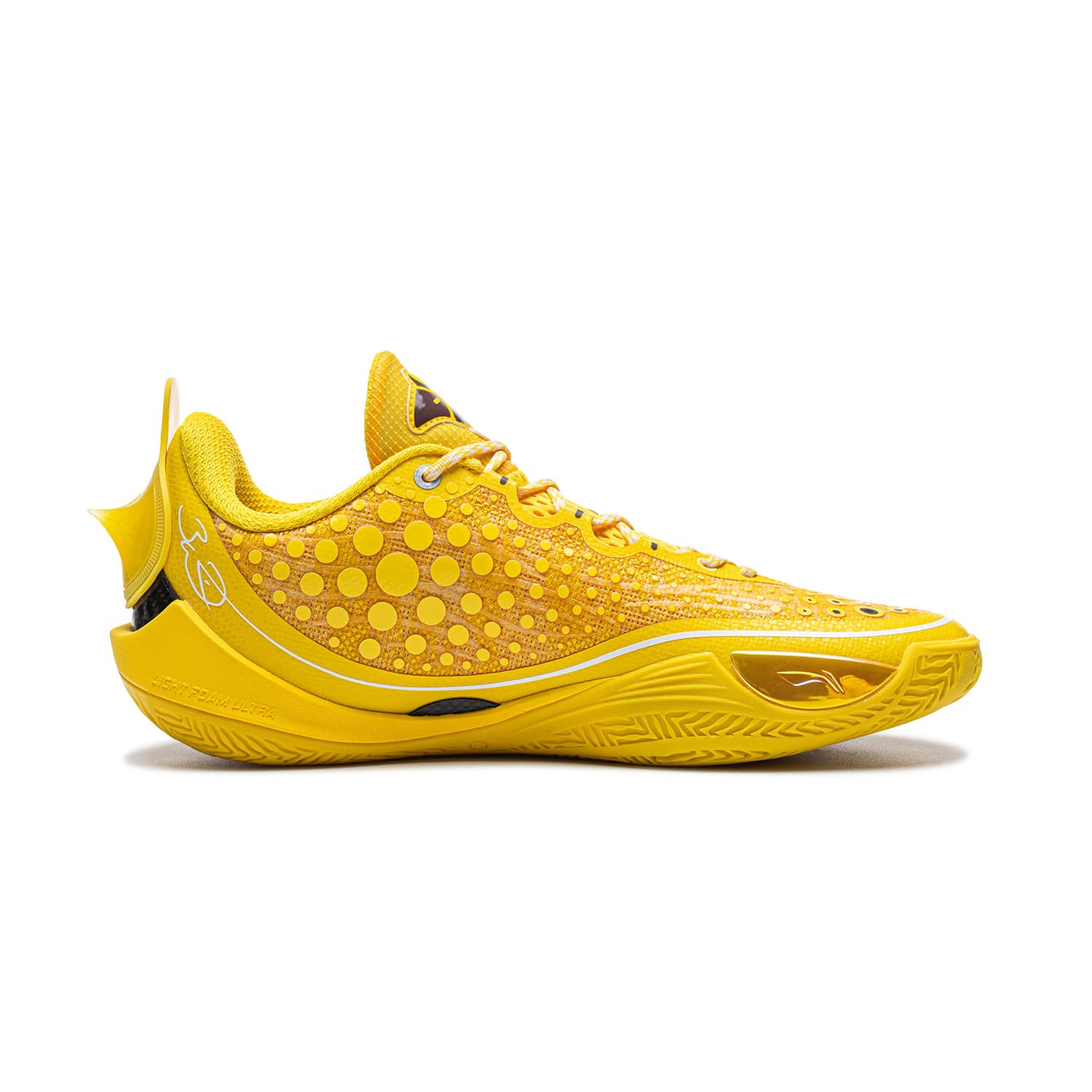 Кроссовки для баскетбола Li NING Wade 808 6 ULTRA Баскетбольные кроссовки Low Топ Пчелка Желтый Мужской - изображение 2