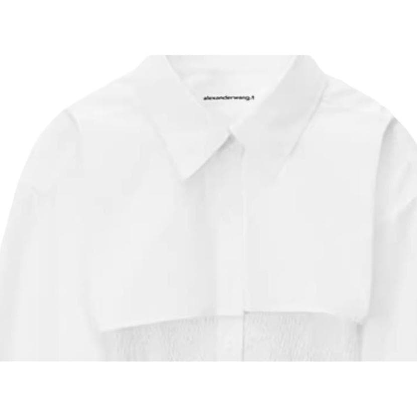 Блузка Alexander Wang Рубашка Женская Белая - изображение 6