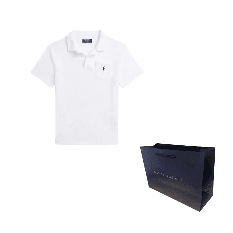 Футболка Polo Ralph Lauren T-рубашка SS25 Белая Детская - изображение 5