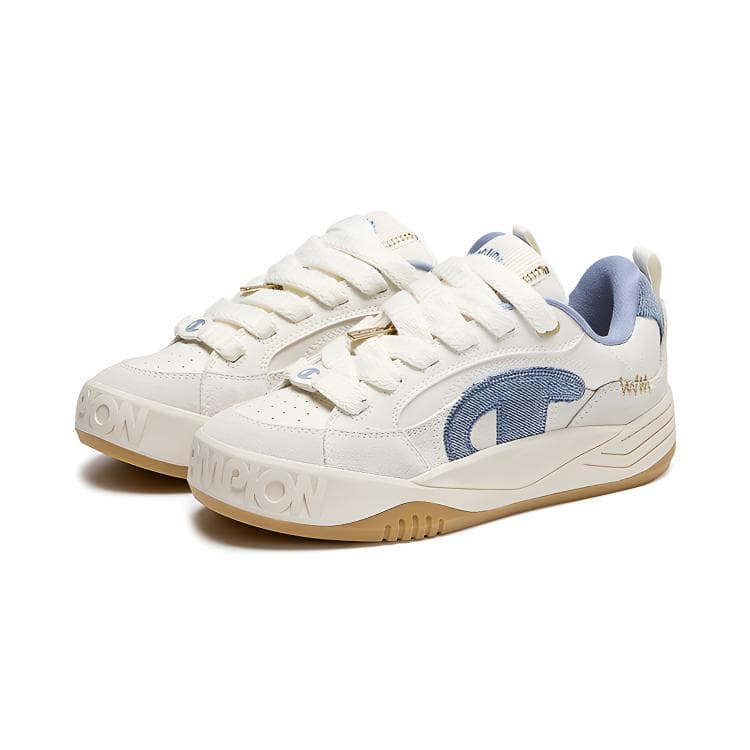 Кроссовки Champion Skate Shoes Low Top Молочно-белый Timeless Blue Мужской - изображение 3