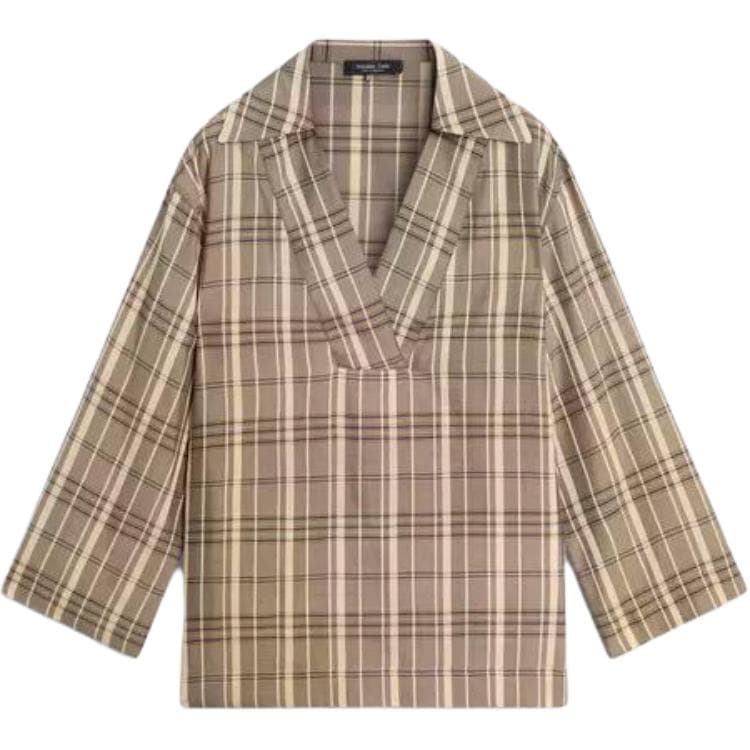 Блузка Massimo Dutti Серые Женские Рубашки - изображение 2
