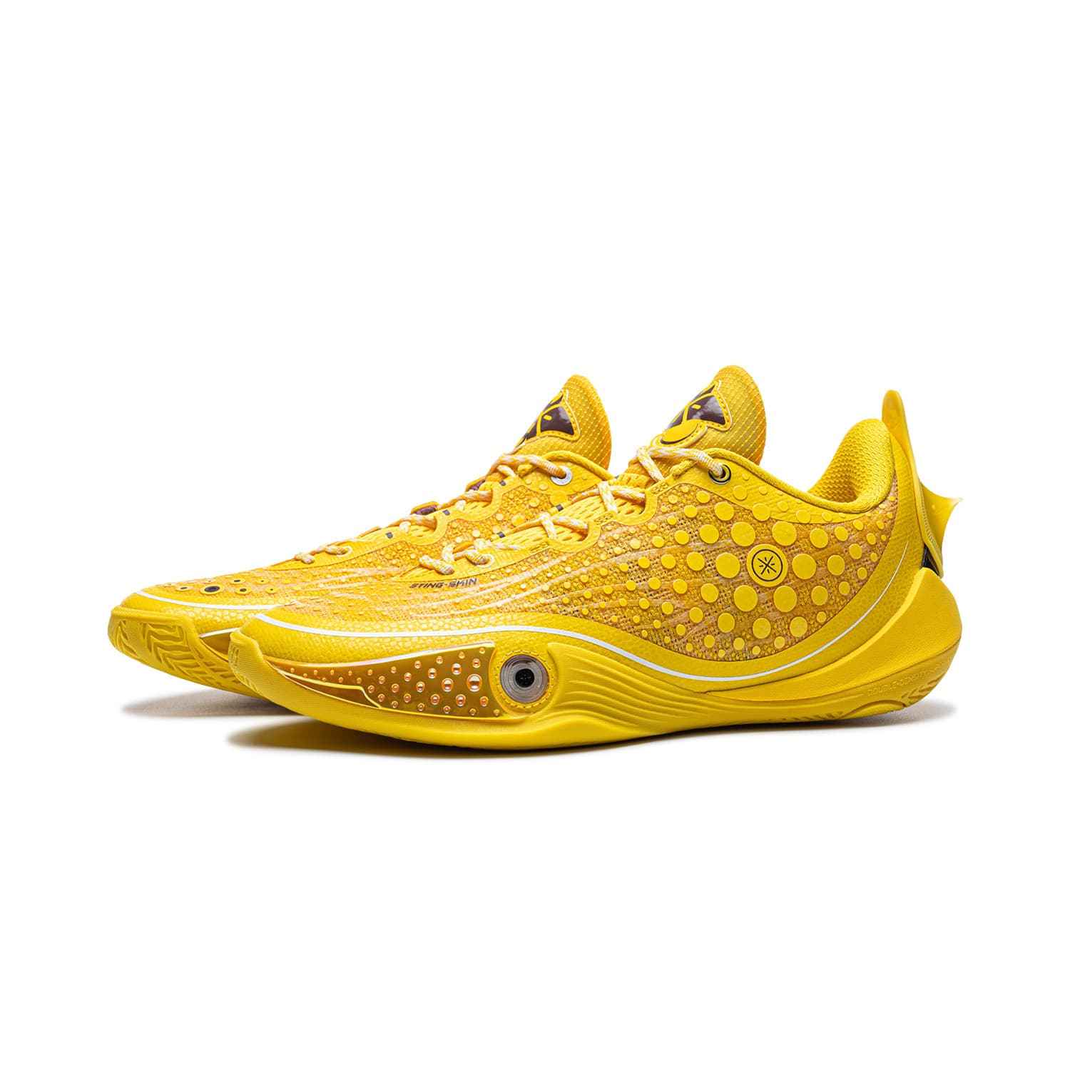 Кроссовки для баскетбола Li NING Wade 808 6 ULTRA Баскетбольные кроссовки Low Топ Пчелка Желтый Мужской - изображение 3