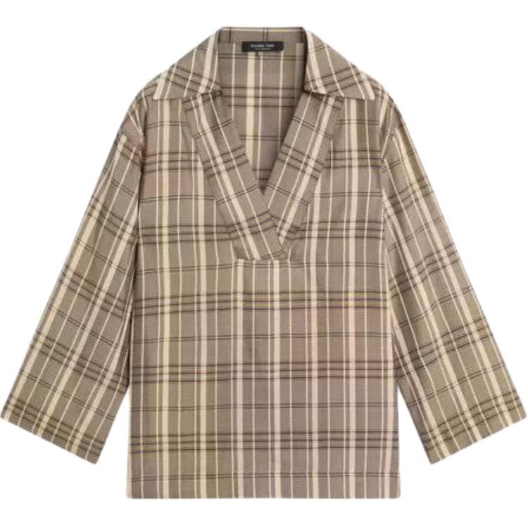 Блузка Massimo Dutti Серые Женские Рубашки - изображение 1