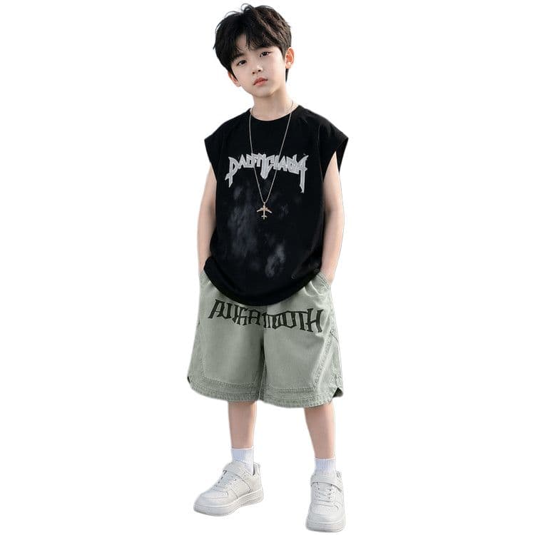 PIERRE CARDIN Черный комплект Kids Повседневные спортивные костюмы Наборы - изображение 1