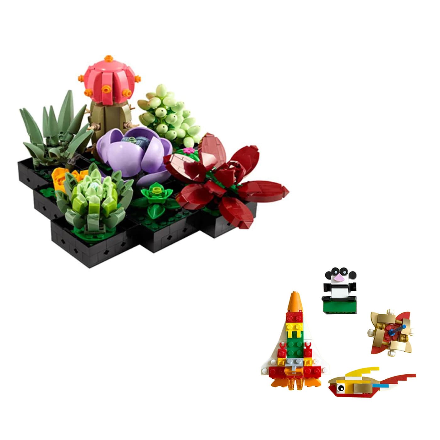 Конструктор LEGO Icons 10309 Succulent Bouquet - изображение 5