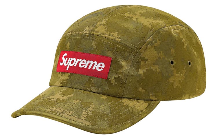 Кепка Supreme Satin Digi Camo Camp Cap - изображение 7