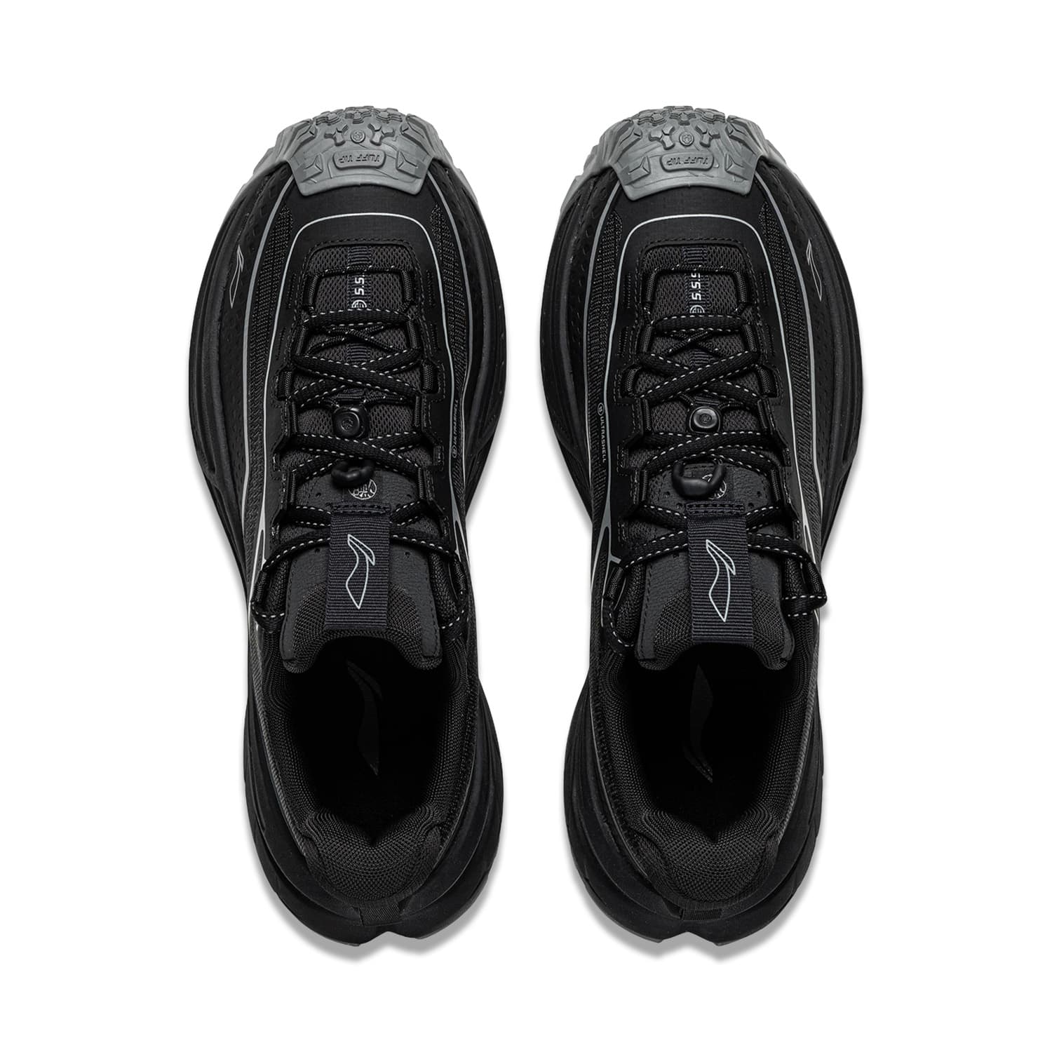 Кроссовки Li NING Outdoor Counterflow Xingchuan 2 Альпинистские и треккинговые ботинки Low Топ Ночной черный Унисекс - изображение 4