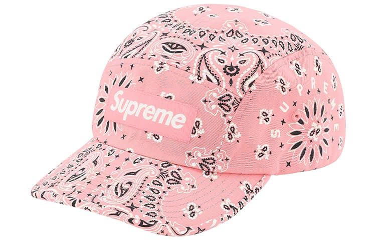 Кепка Supreme Week 14 Bandana Camp Cap - изображение 1