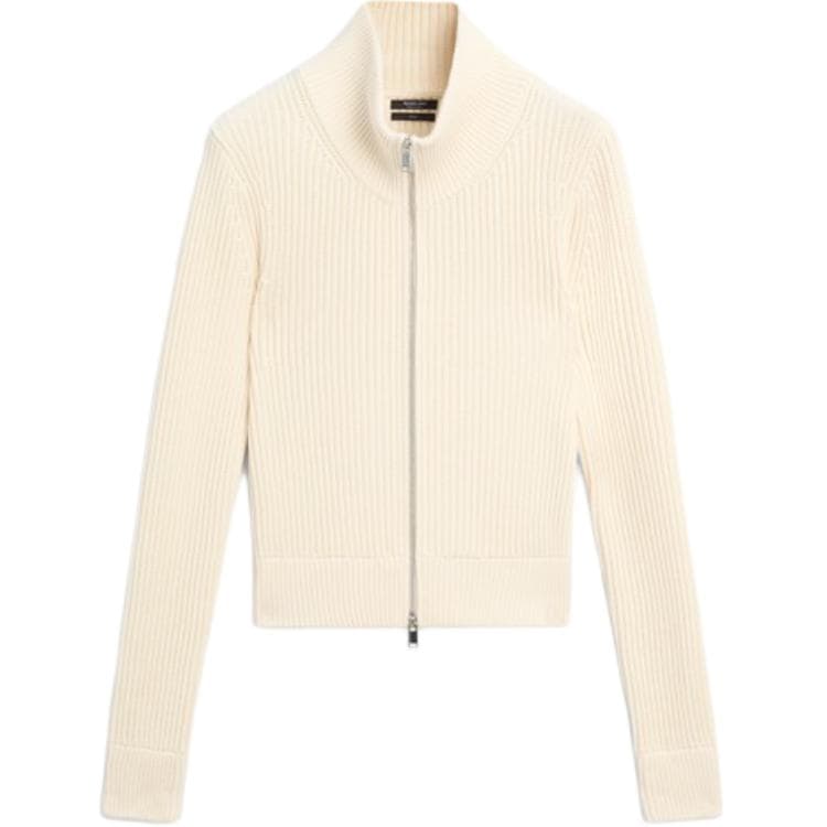 Кофта Massimo Dutti Экрю Женская Трикотажная Одежда - изображение 2