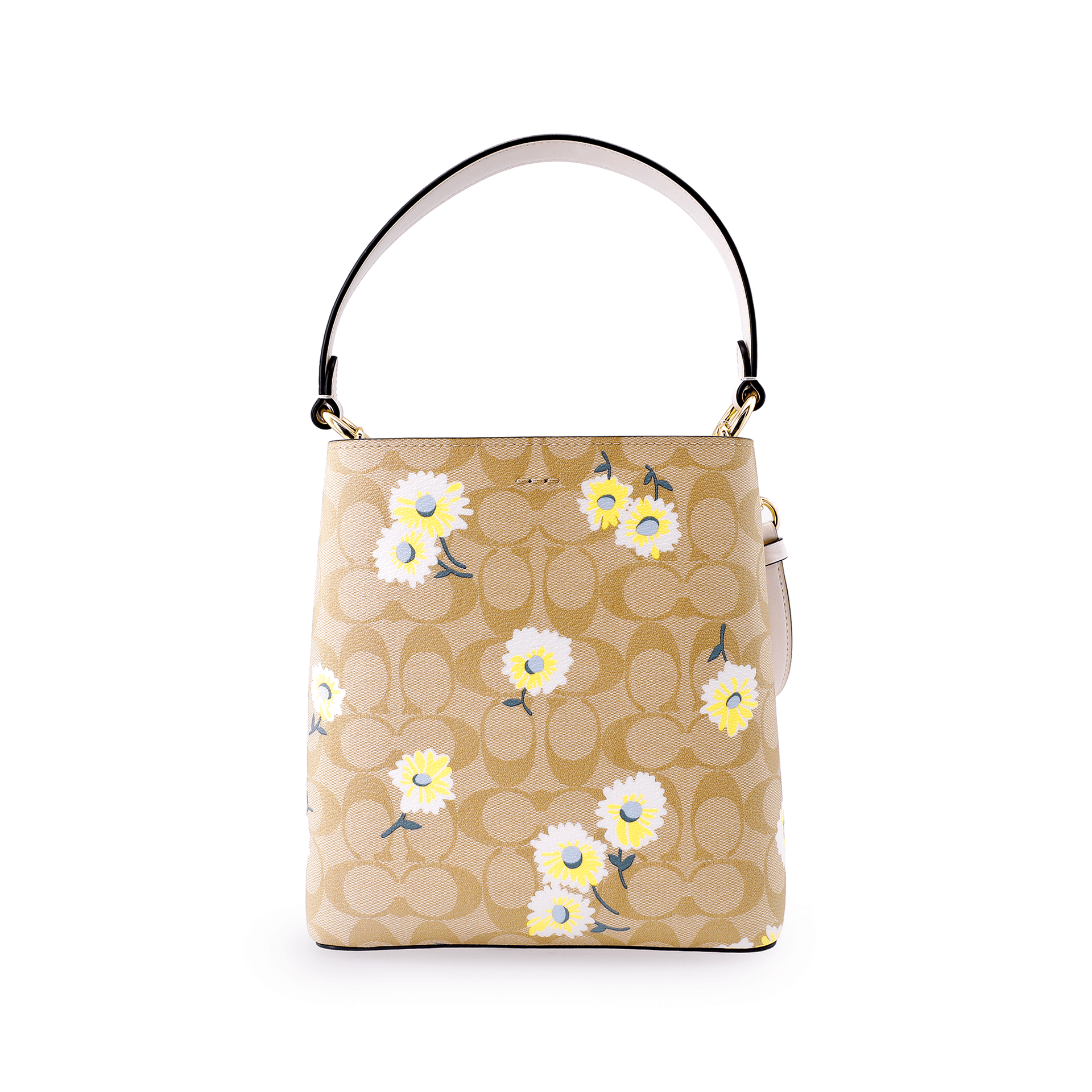 Сумка Coach Town 21 Daisy Bucket Bag Small Khaki - изображение 4
