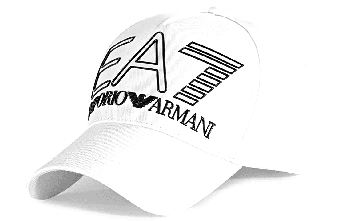Кепка EMPORIO ARMANI Полиэстеровые кепки мужские белый - изображение 1