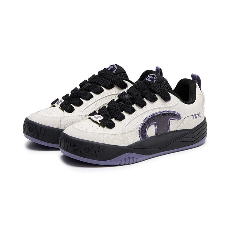 Кроссовки Champion Skate Shoes Low Top Молочно-белый Черный Женские - изображение 3