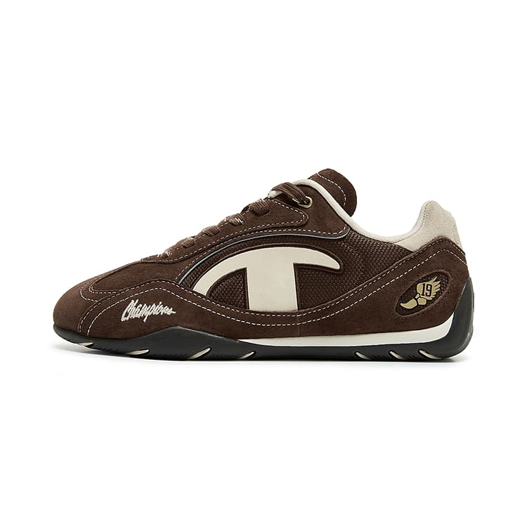 Кроссовки Champion Low-Top Повседневная Обувь Мужская Шишка Коричневый Кремовый Абрикос Бежевый - изображение 1