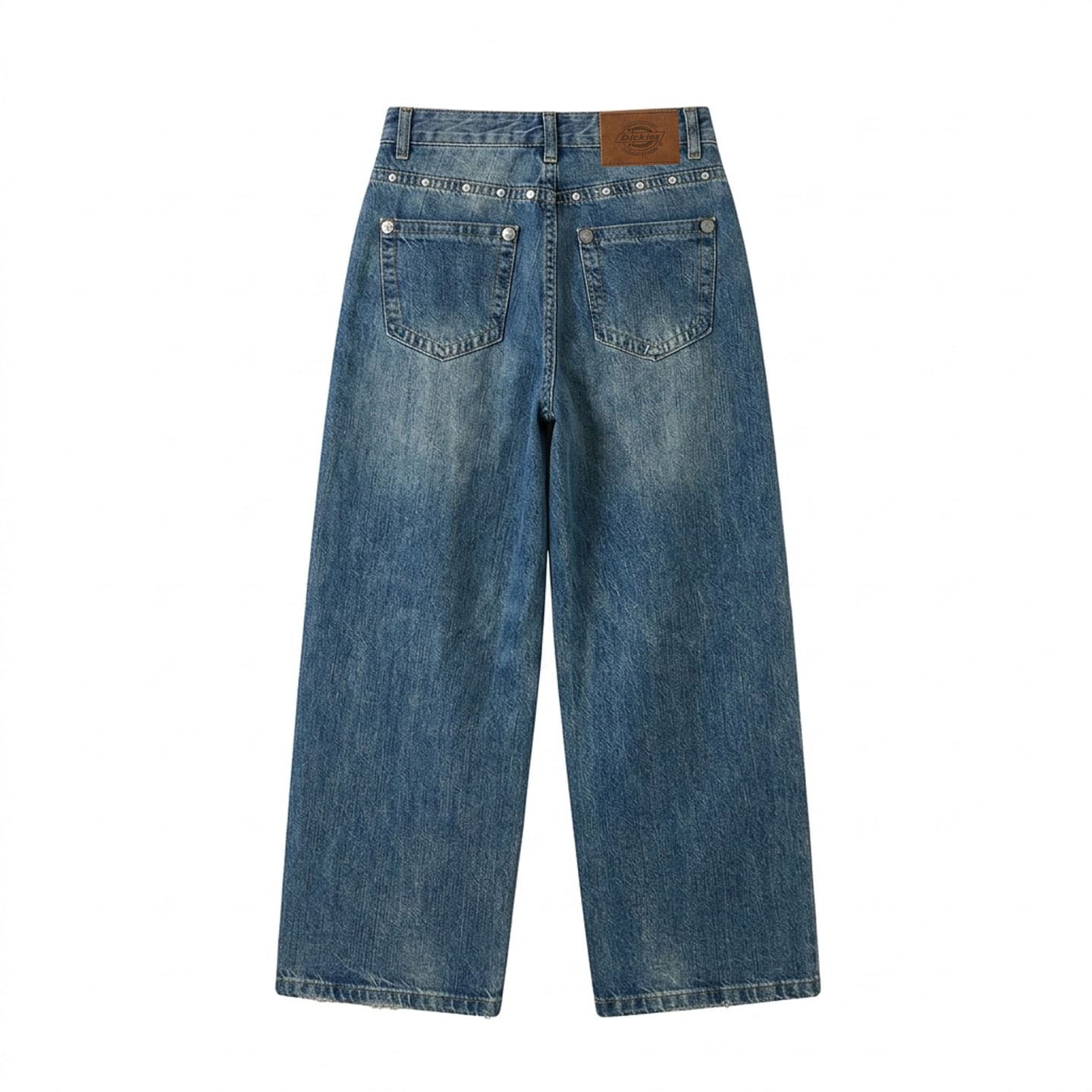 Джинсы Dickies Винтажные Синие Брюки Женские Джинсы - изображение 2