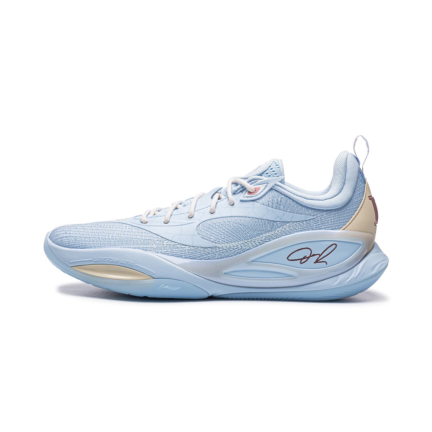 Кроссовки для баскетбола Li NING DLO2 Баскетбольные кроссовки Low Топ Ледниково-голубой Мужской - изображение 1