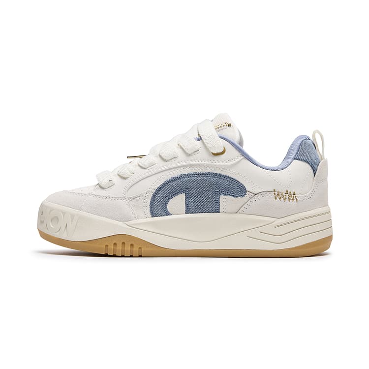 Кроссовки Champion Skate Shoes Low Top Молочно-белый Timeless Blue Женские - изображение 1