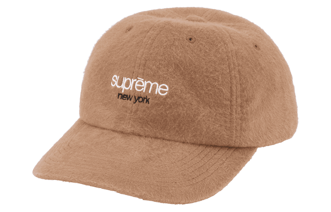 Кепка Supreme Washed Flannel 6-Panel Brown - изображение 1