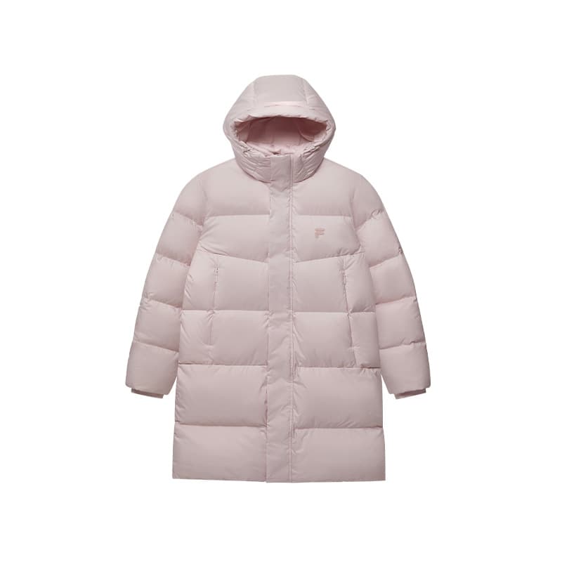 Зимняя куртка FILA FUSION FOB Пуховик Унисекс Персик Сказочный розовый - изображение 1