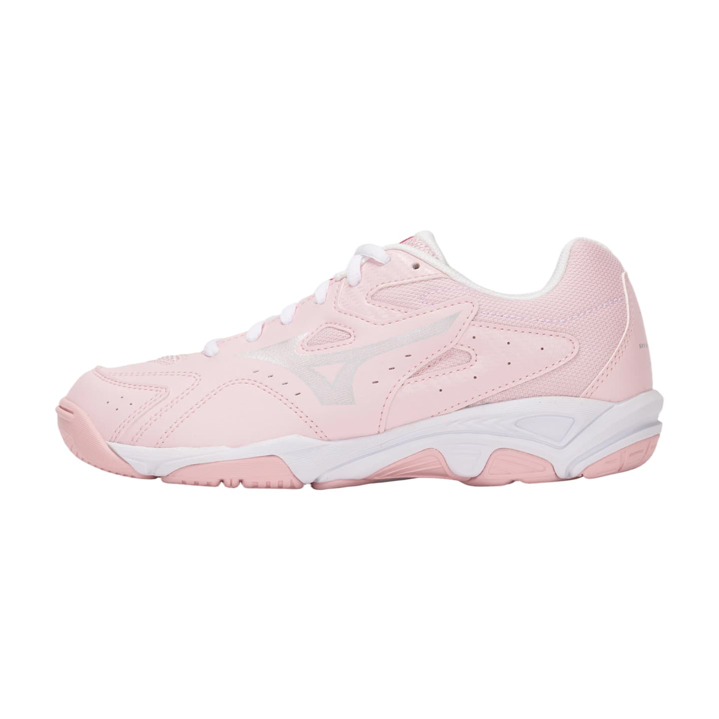 Кроссовки для бадминтона Mizuno Sky Blaster Противоскользящие Износостойкие Дышащие Низкие Кроссовки для Бадминтона Унисекс Пыльно-Розовые - изображение 1