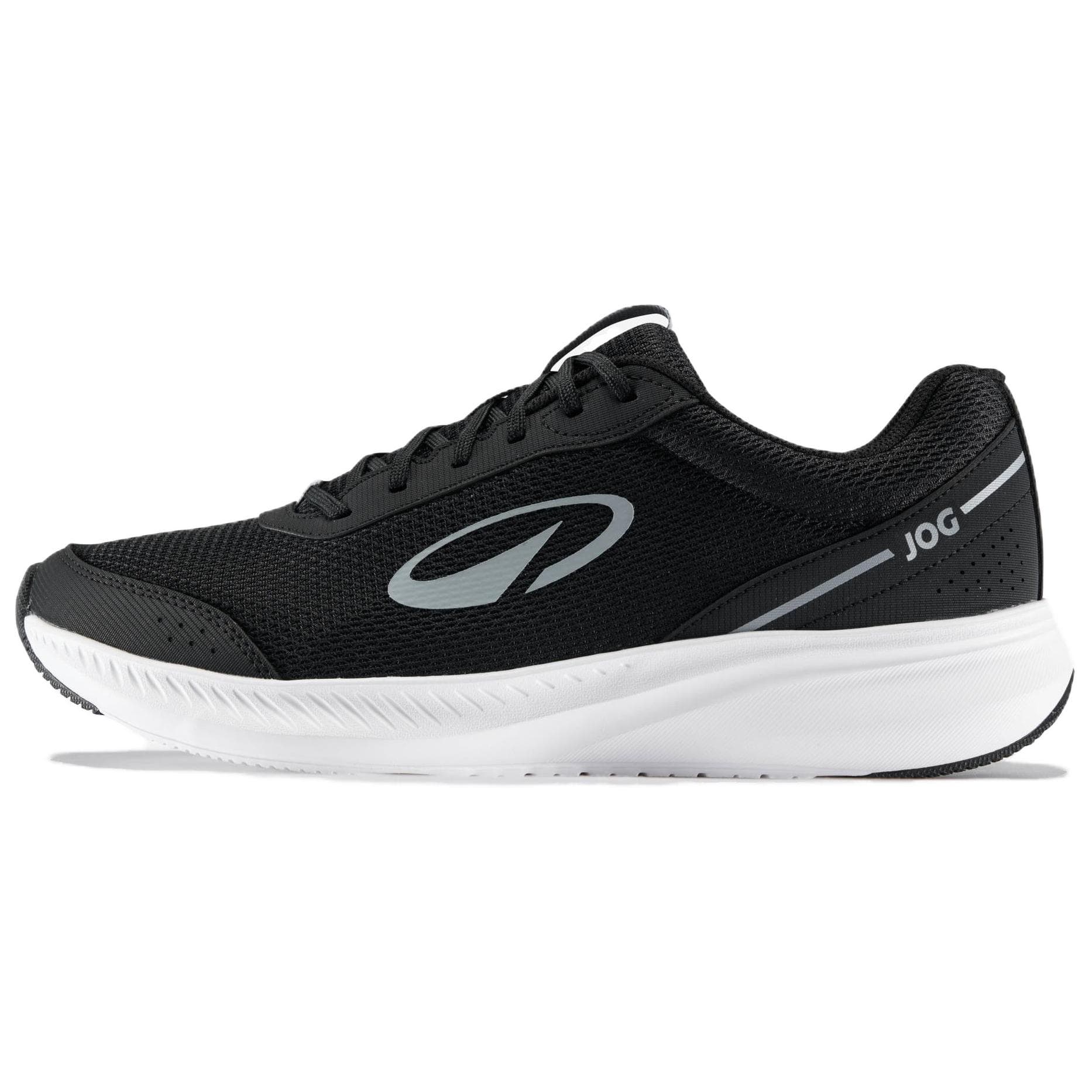 Кроссовки для бега DECATHLON Беговые кроссовки Дымчатый Черный Снег Средне-серый Унисекс - изображение 1