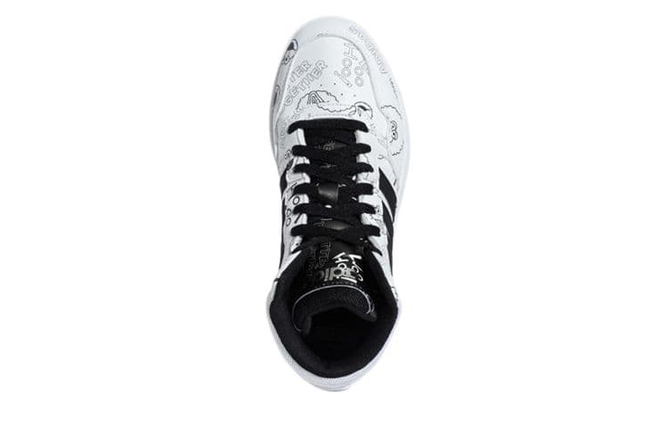 Кроссовки adidas Neo Hoops 3.0 White Black - изображение 5