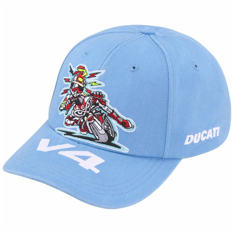 Кепка Supreme SS24 WEEK 16 SUPREMEDUCATI 6-PANEL HAT - изображение 1