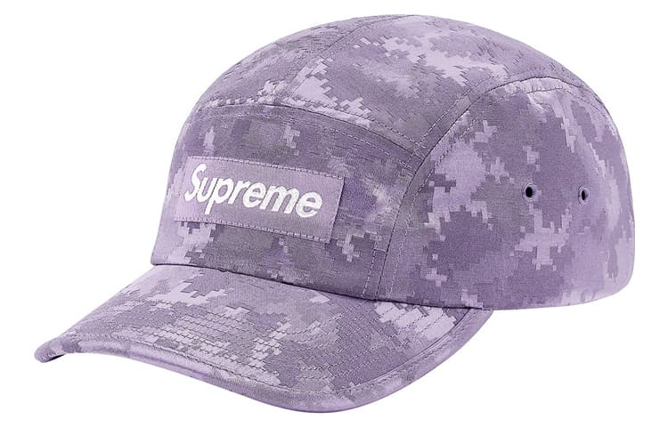 Кепка Supreme Satin Digi Camo Camp Cap - изображение 6