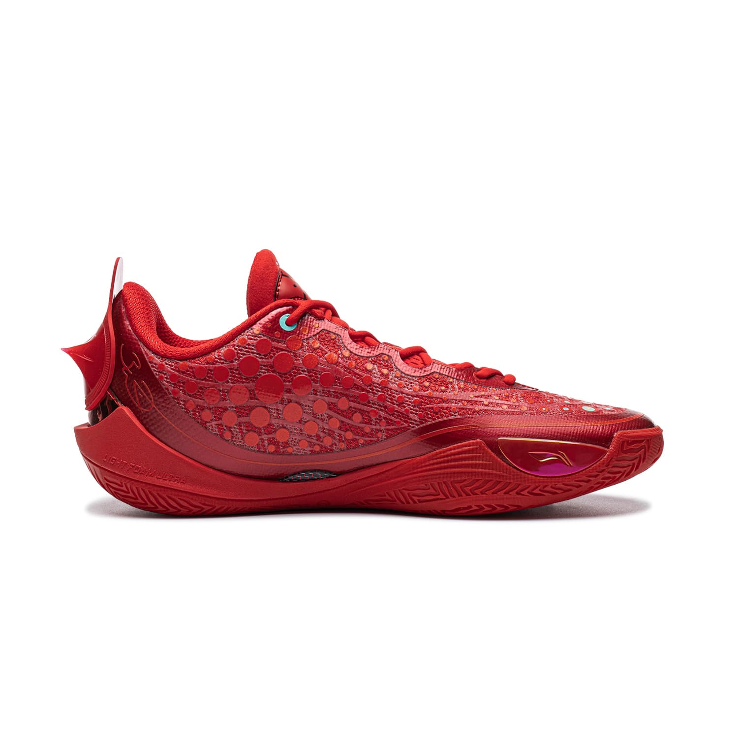 Кроссовки для баскетбола Li NING Wade 808 6 ULTRA Баскетбольные кроссовки Low Топ Богатство Красный Мужской - изображение 2