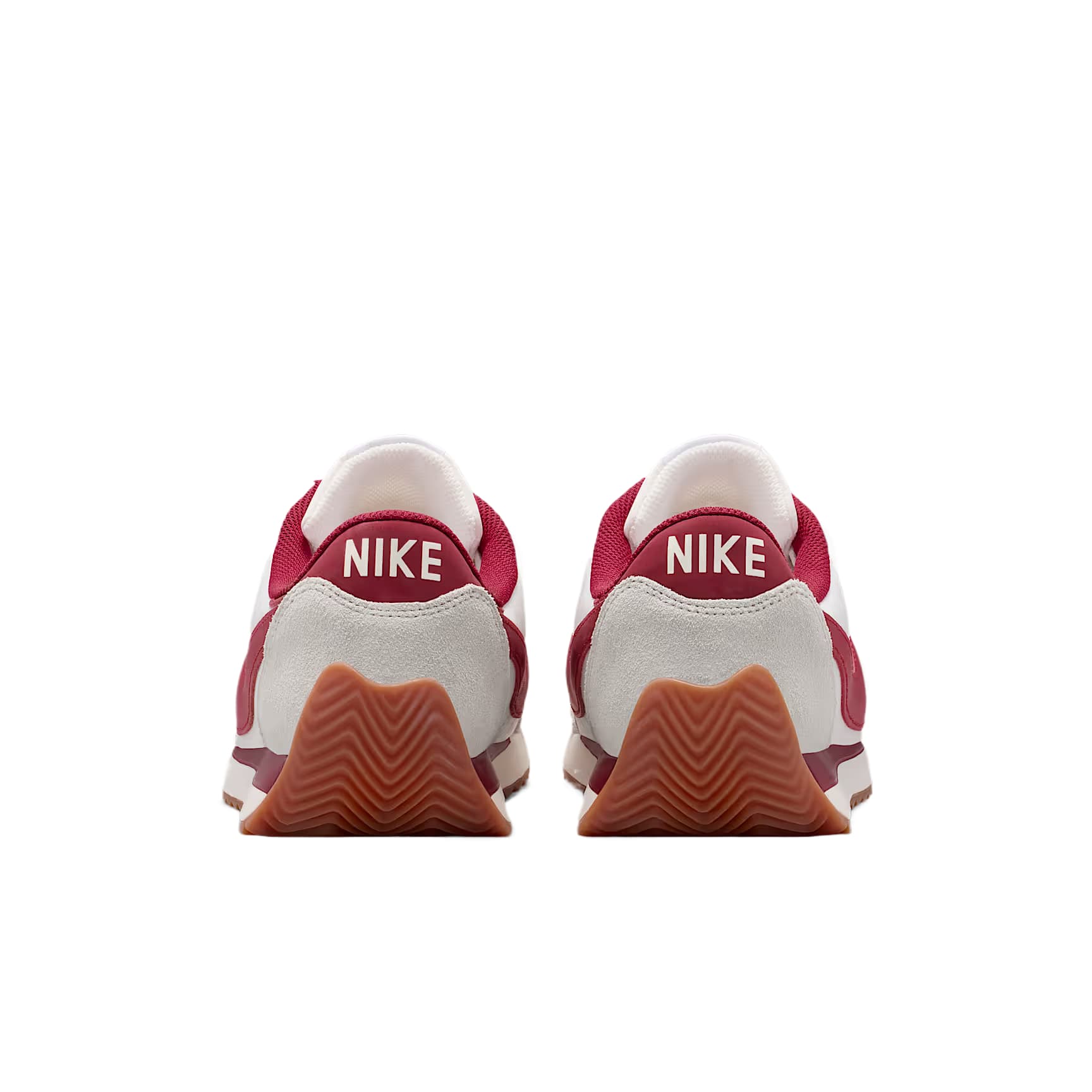 Кроссовки Nike Pacific Повседневная обувь Low Топ Парусный белый Резинопласт Средний Коричневый Темно-красный Мужской - изображение 4