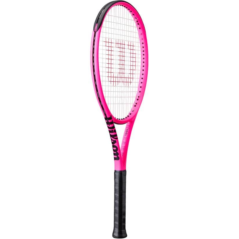 Wilson Ultra 100L V5 280г Ракетка Вес 100 Квадратных Дюйм Голова Размер Неоновый Розовый Унисекс Теннисные Ракетки - изображение 4