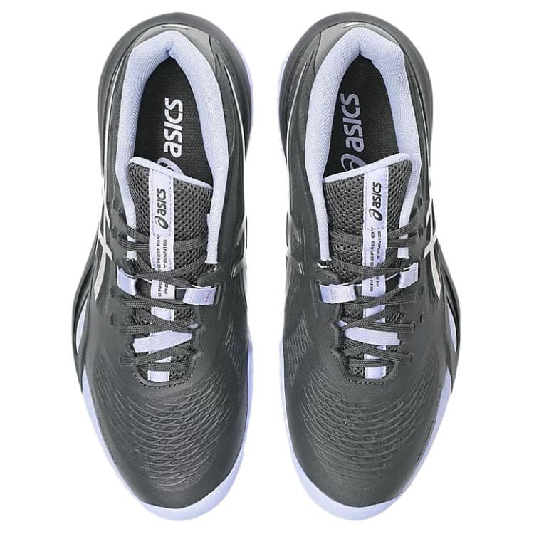 Кроссовки для тенниса ASICS GEL RESOLUTION X Теннисные кроссовки Низкий топ Графитовый серый Чистый серебряный Мужской - изображение 5