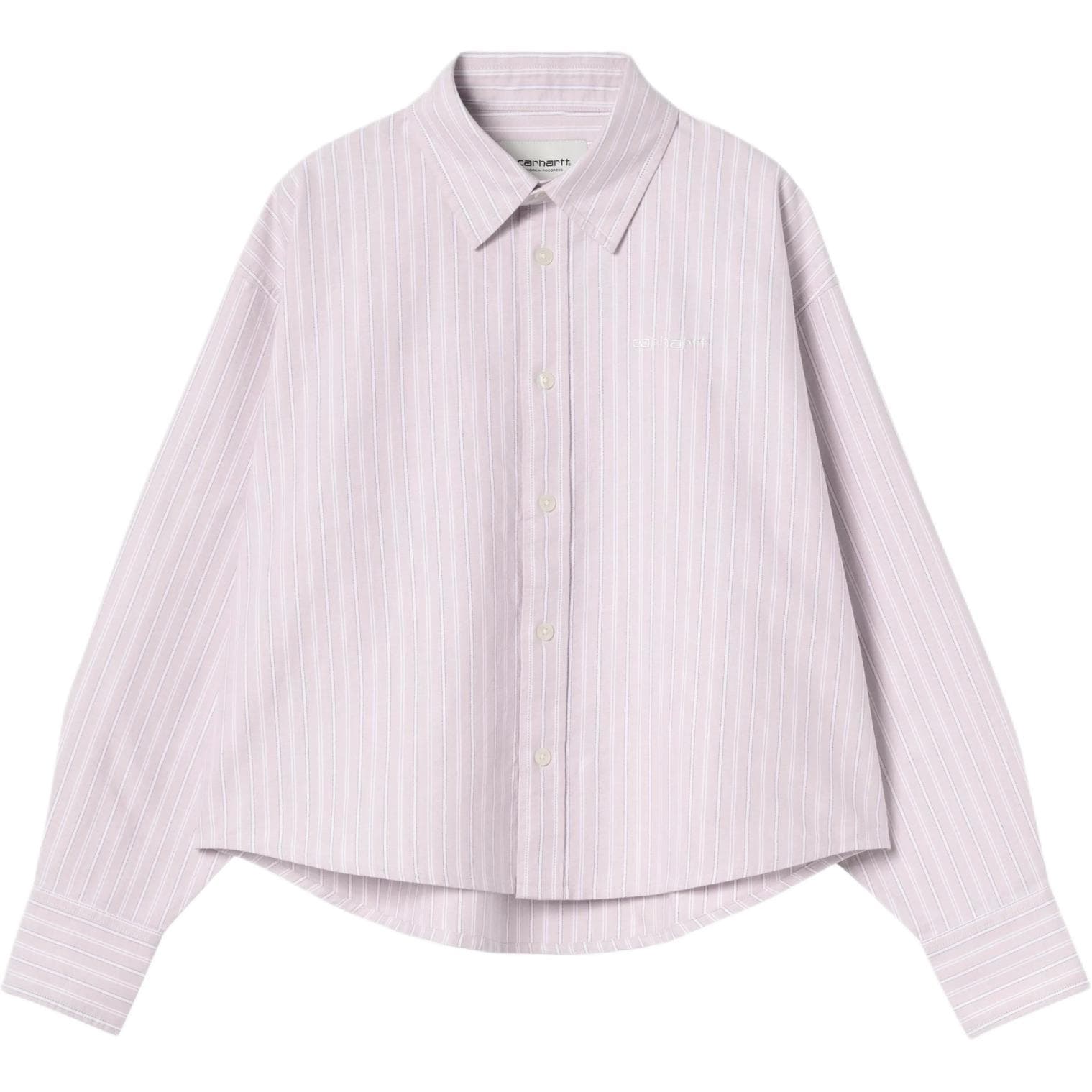 Блузка Carhartt WIP Kanan Полосы Hortensia Женская Рубашка - изображение 1