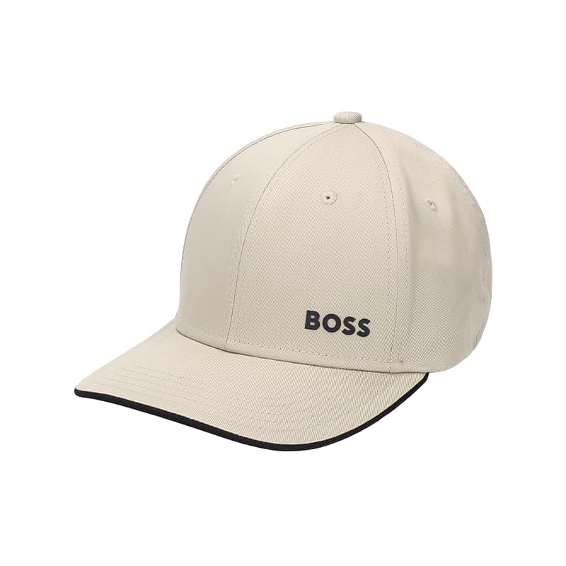 Кепка HUGO BOSS Хлопковая Бейсболка Бейсболка Мужская Бежево-Зеленая - изображение 1
