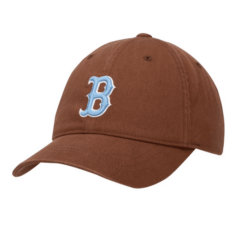 Кепка Mlb Base Logo Хлопковое волокно Кепки Унисекс Коричневый - изображение 1