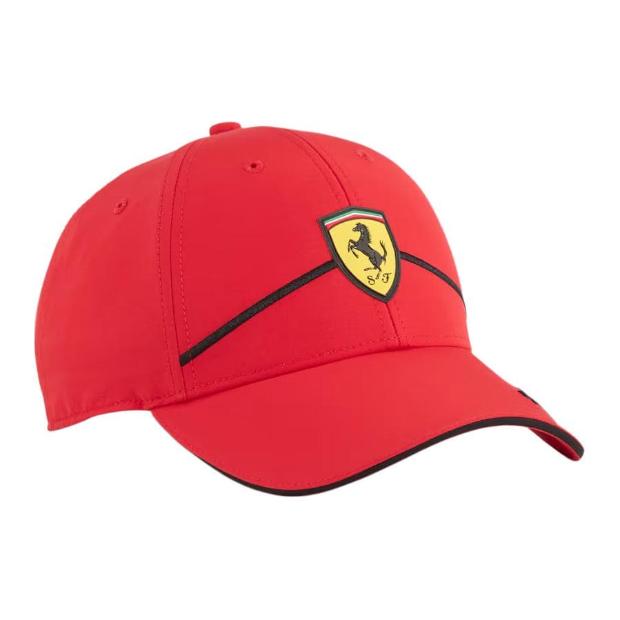 Кепка PUMA Полиэстеровые Волоконные Кепки Мужские Красные - изображение 1