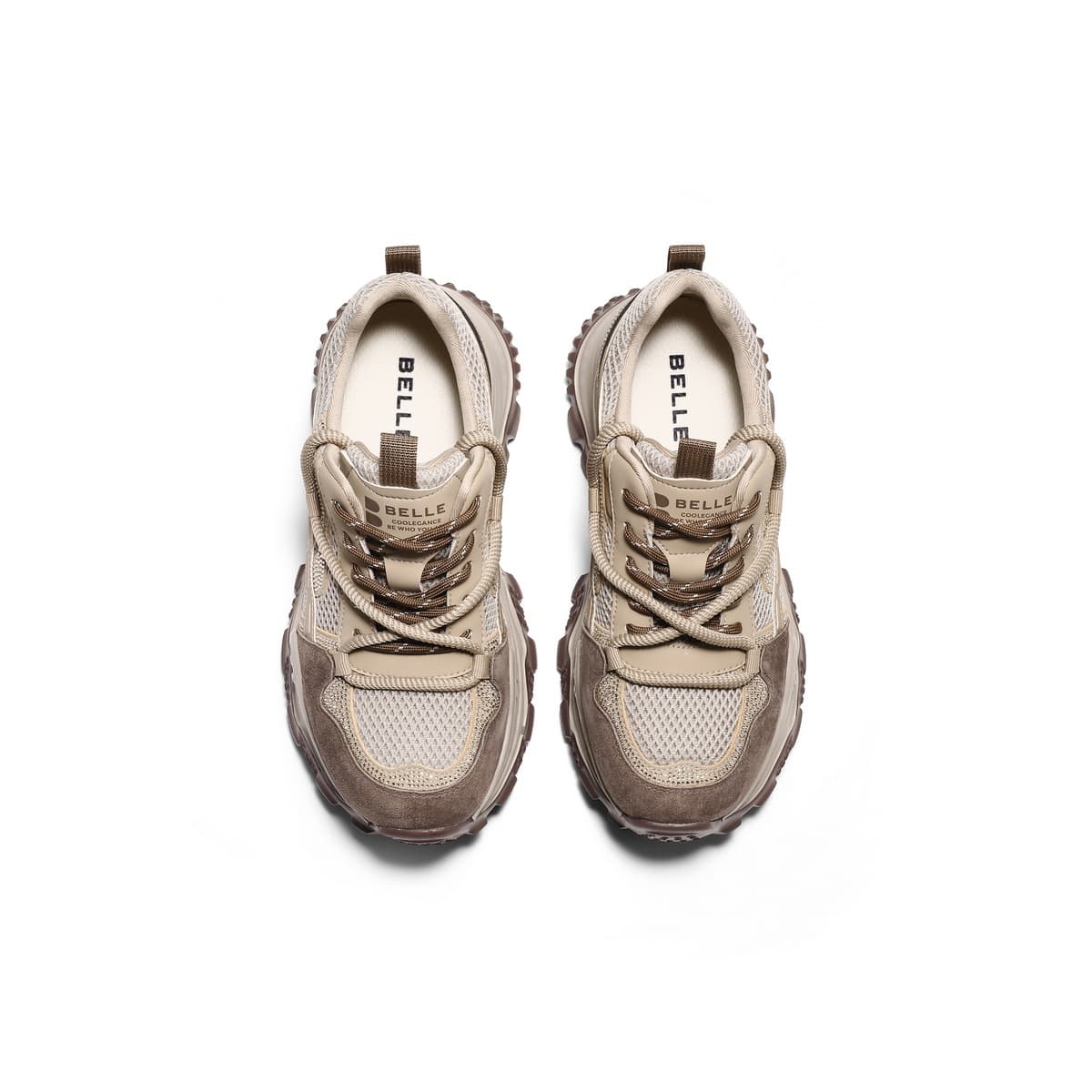 Кроссовки BELLE массивные кроссовки Low Top женские - изображение 3