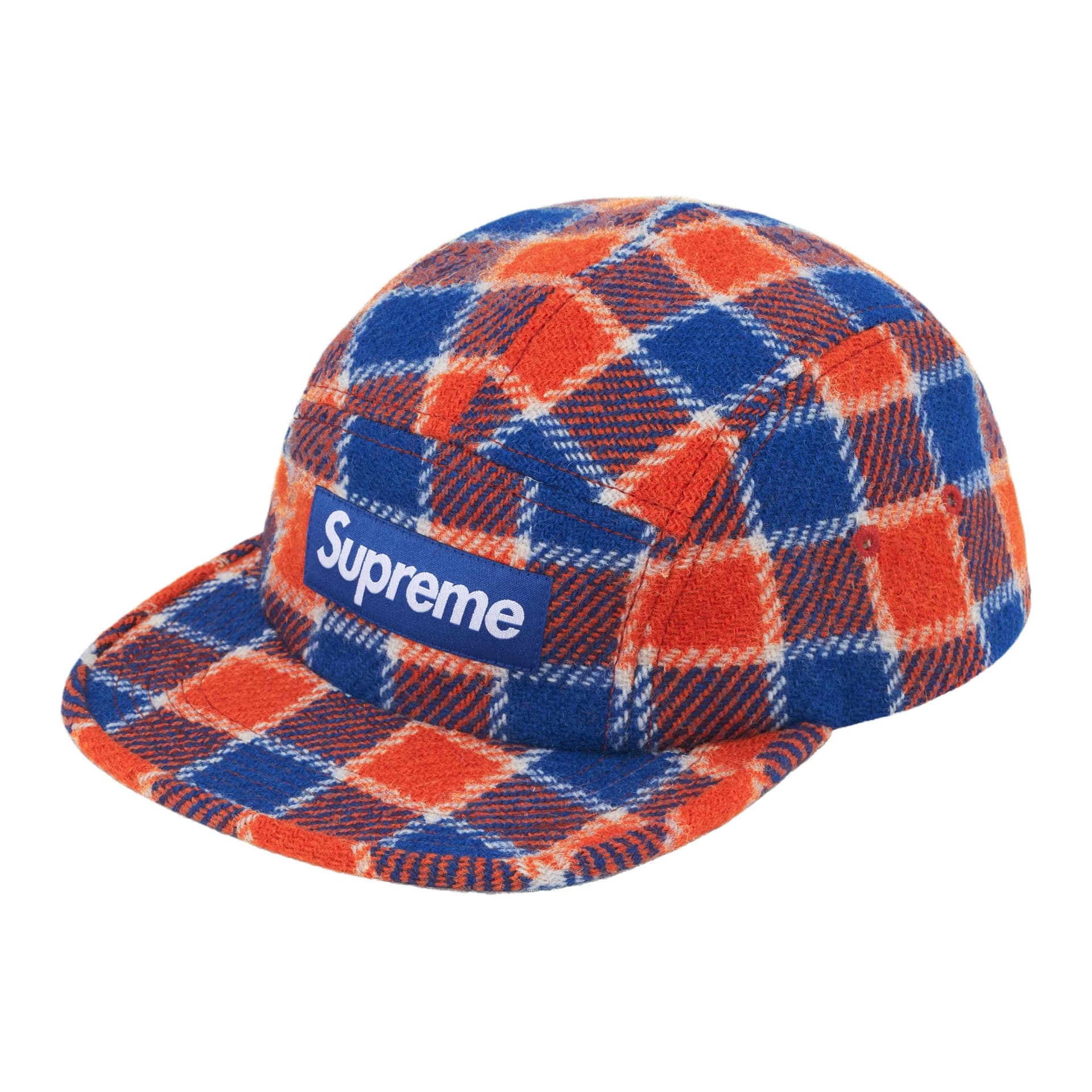 Кепка Supreme Шерсть Бейсболки Унисекс Черный Красный Розовый Желтый Синий - изображение 1