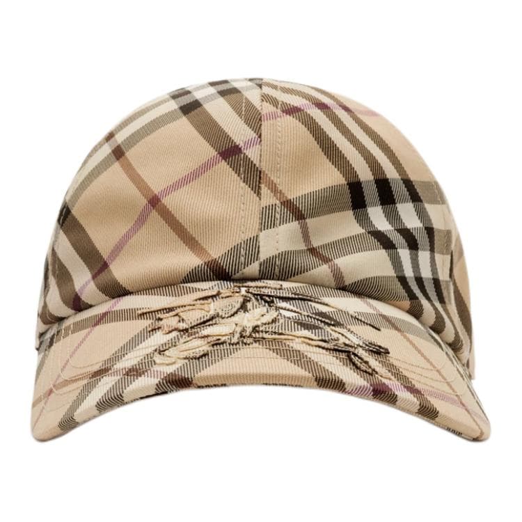 Кепка Burberry Полиэстер Волокно Кепки Женские Снежный Камень Цвет - изображение 1