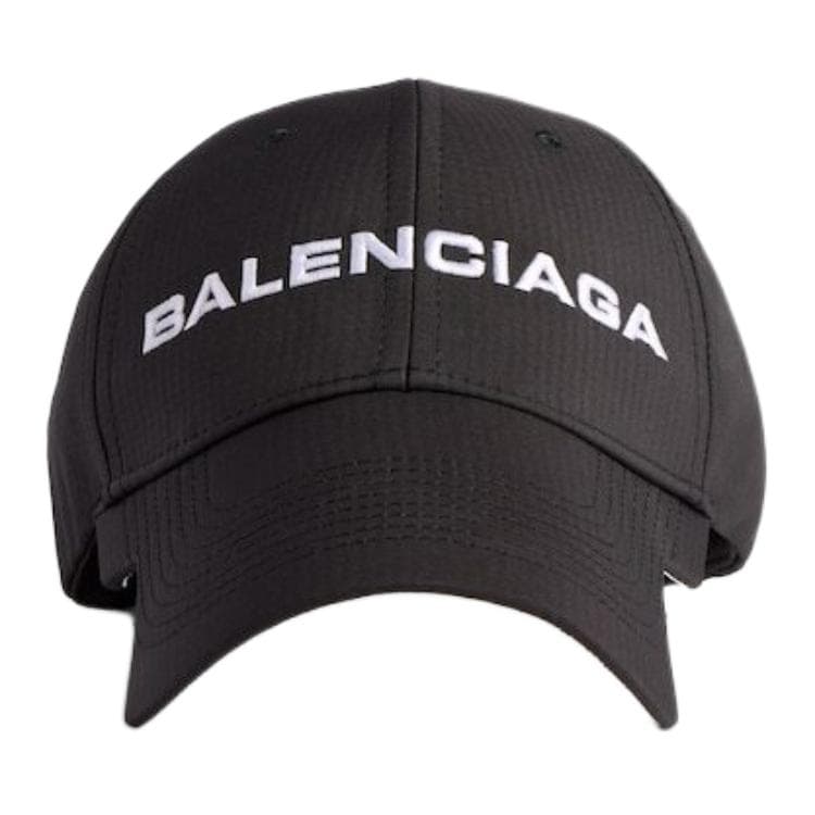 Кепка Balenciaga 100% хлопок Кепки Мужские Черные - изображение 1