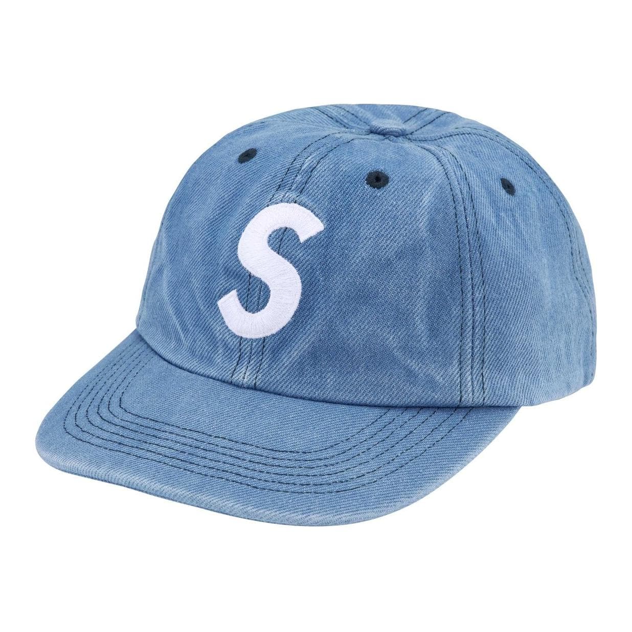 Кепка Supreme Чистый Хлопковый Холст Кепки Унисекс Синий - изображение 1