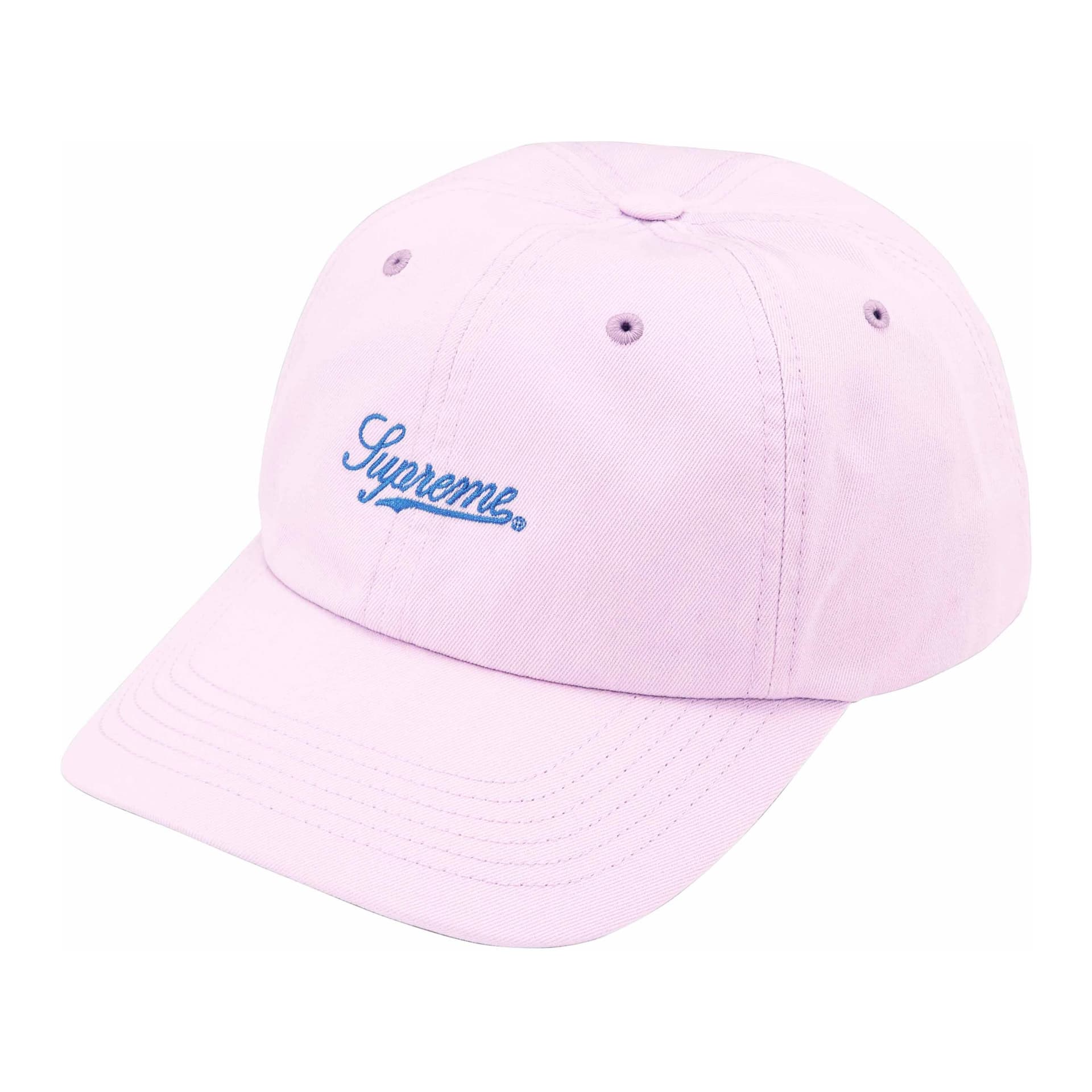 Кепка Supreme 100% хлопок саржа кепки унисекс розовый - изображение 1