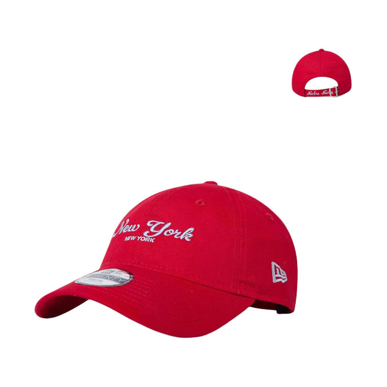 Кепка New Era Хлопковые Волоконные Кепки Детские Красный Светло-Оранжевый - изображение 1