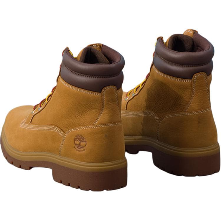Ботинки уличные TIMBERLAND Аутдор Высокие Кеды Желтые Коричневые Мужские - изображение 4