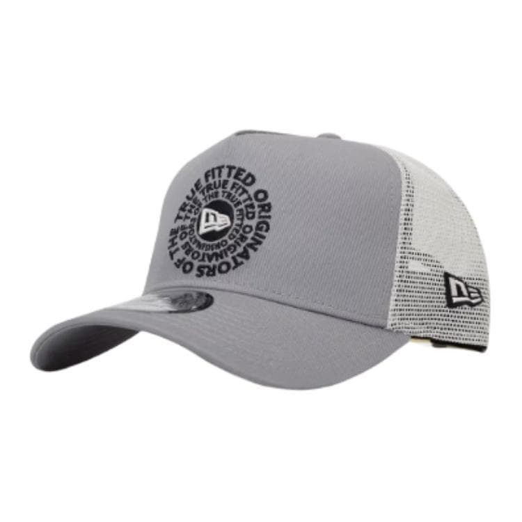 Кепка New Era Хлопок Полиэстер Бейсболки Унисекс Серый - изображение 1