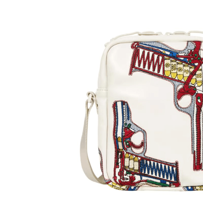 Сумка через плечо Supreme SS26 Crossbody Bag White Unisex - изображение 4