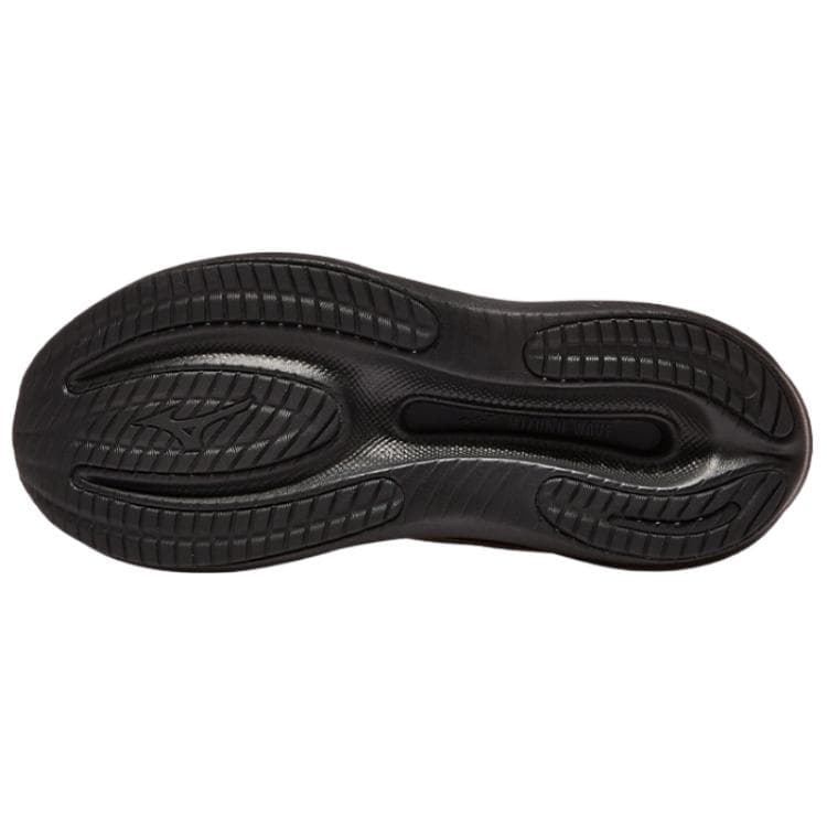 Кроссовки для бега Кроссовки для бега Mizuno Wave Rider 30 черные унисекс - изображение 5