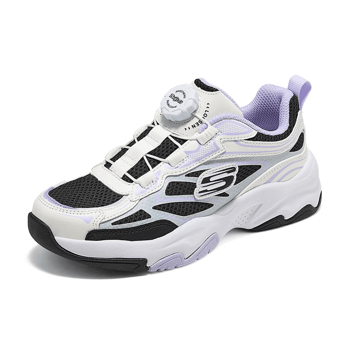 Skechers Kids SKECHERS GIRLS Дышащие Низкие Кроссовки для Тренировок Детские - изображение 3
